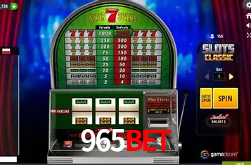 965bet: A Experiência de Casino com Jogos de Mesa ao Vivo
